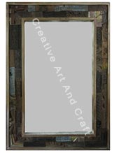 Wooden Antique Mirror Frame